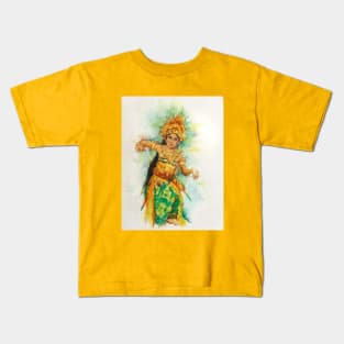 Balinese Dancer Kids T-Shirt